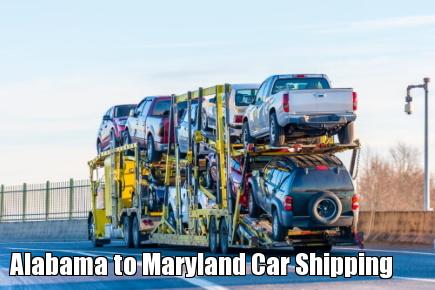 Alabama to Maryland Auto Transport Free Shipping Quotes