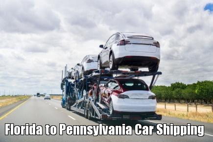 Florida To Pennsylvania Auto Transport Free Shipping Quotes